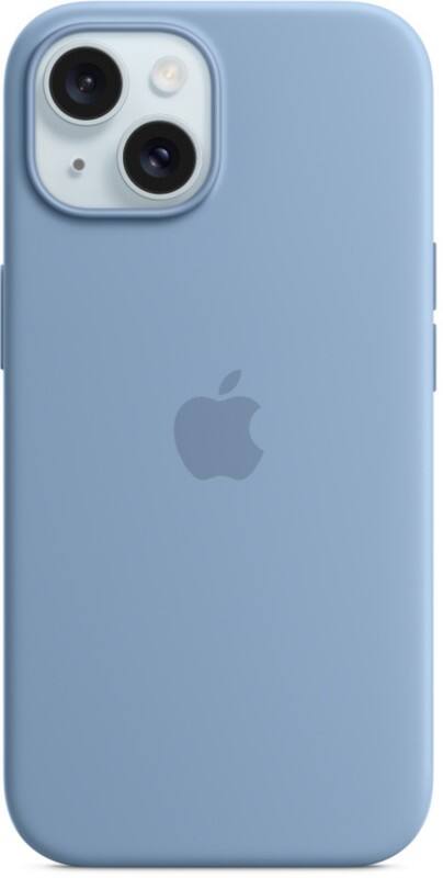 Apple Phone Case Silicone Blue