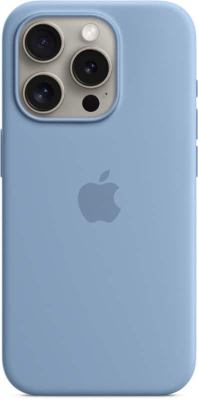 Apple Phone Case Silicone Blue