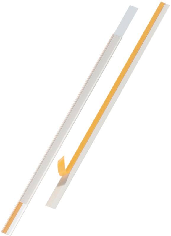 DURABLE SCANFIX Placard Label Holders Adhesive Adhesive 802619 100 (W) x 2 (H) cm 802619 Pack of 25