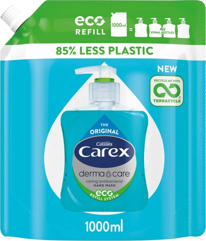Carex Original Hand Wash Antibacterial Blue C003332