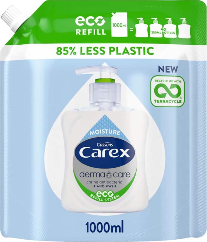Carex Original Hand Wash Antibacterial White  C003332