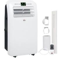 HOMCOM Portable Air Conditioner 12000 28 m² 0.6 L White 823-052V70WT  