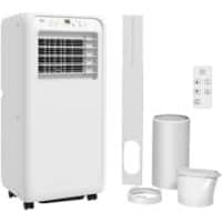 HOMCOM Portable Air Conditioner 9000 20 m² 0.45 L White 823-057V71WT  