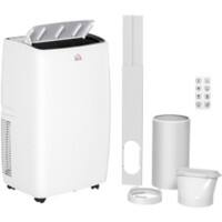 HOMCOM Portable Air Conditioner 14000 40 m² 1.5 L White 823-059V70WT  