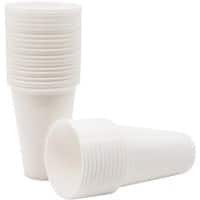 Disposable Cups PP (Polypropylene) 200 ml White 92 mm Pack of 100