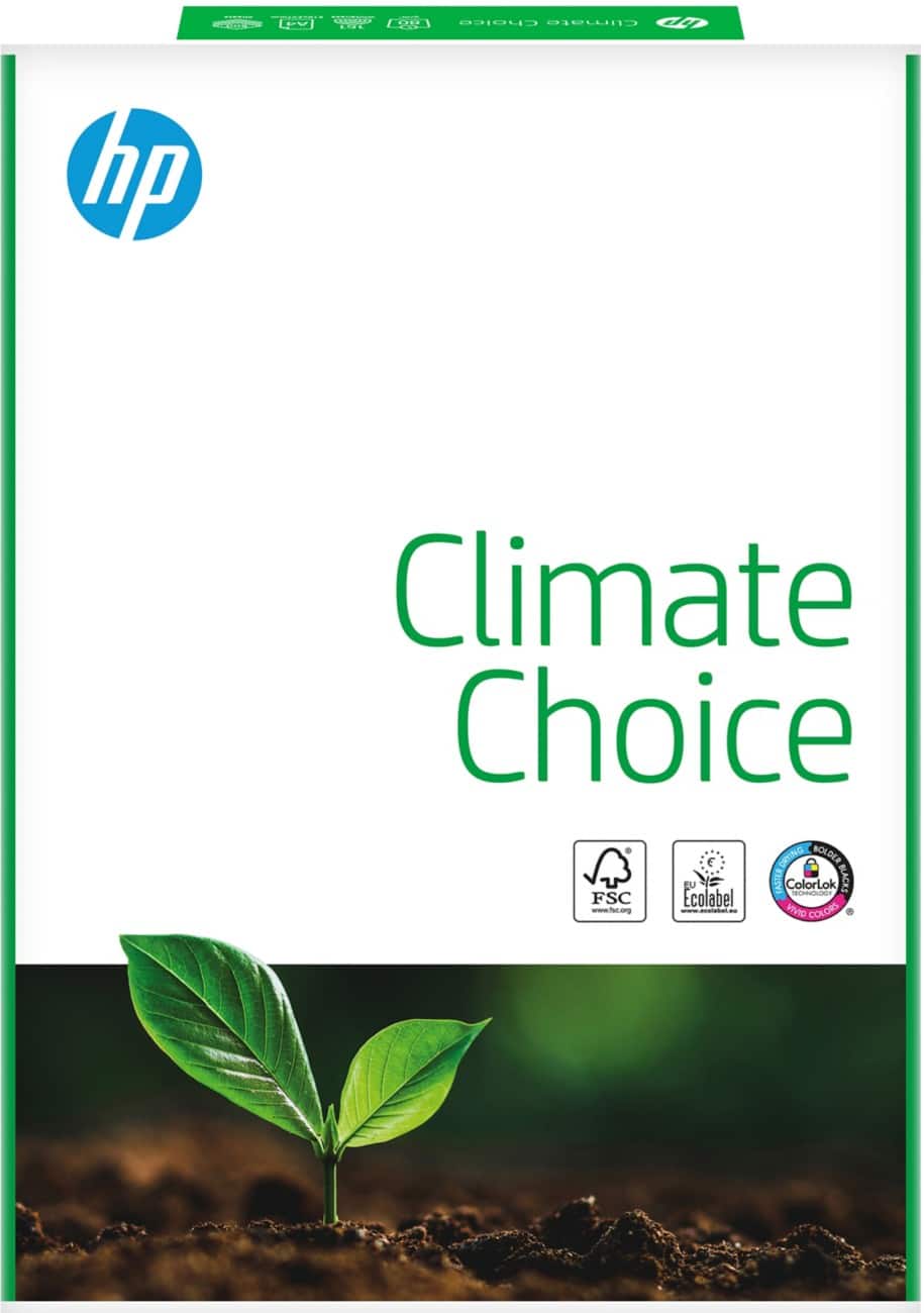 HP A4 Printer Paper 80 gsm Uncoated White 161 CIE 500 Sheets