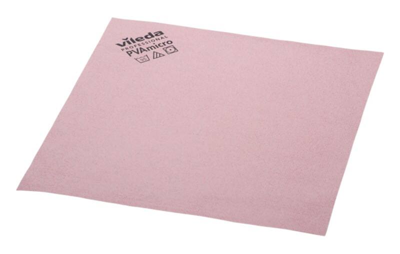 Vileda Professional Cleaning Cloth Red 39.7 x 40 x 20 cm 143586 5 Pieces