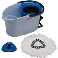 Vileda Ultraspin Mop Starter Kit Blue 29.3 x 48.6 x 29.6 cm 152910 Set of 3