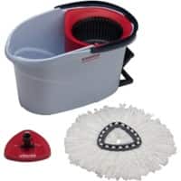 Vileda Ultraspin Mop Starter Kit Red 29.3 x 48.6 x 29.6 cm 152911 Set of 3