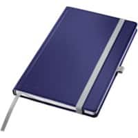 Leitz Style Notebook A5 Ruled Hardback Blue Not perforated