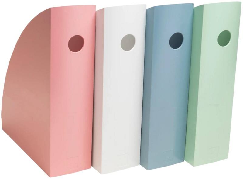 Exacompta AutentiK Magazine File A4+ Assorted Pack of 4