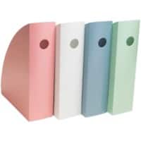 Exacompta AutentiK Magazine File A4+ Assorted Pack of 4