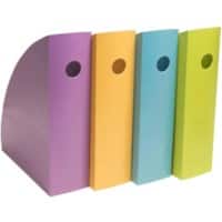 Exacompta Pop'N Co Magazine File A4+ Assorted Pack of 4 