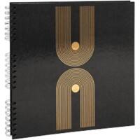 Exacompta Graphik Photo Album Spiral Hardback 32 x 32 cm Black 60 Sheets
