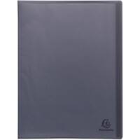 Exacompta Opak Display Book 40 Pockets A4 Black  