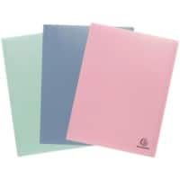 Exacompta AutentiK Display Book 50 Pockets A4 Assorted Pack of 3