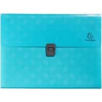 Exacompta Pop'N Co Multipart File A4 PP (Polypropylene) Blank Cyan 55299E  