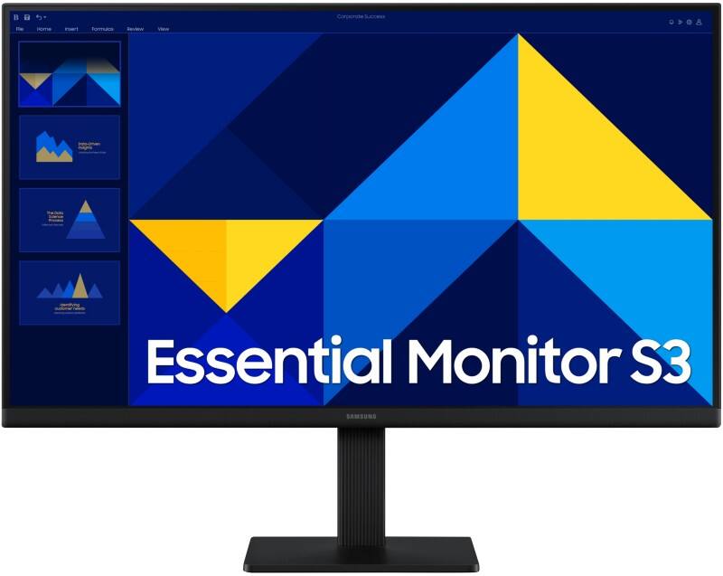 Samsung 24.1" Monitor - Full HD - LCD - VA - 5 ms - LS24D300GAUXXU
