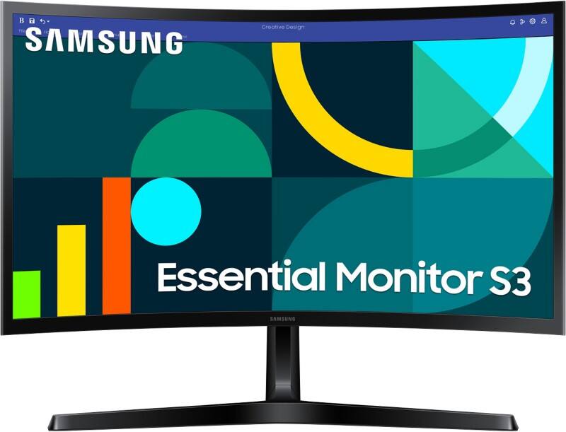 Samsung Essential S36GD 24" Curved Monitor Full HD LED VA 4 ms LS24D366GAUXXU