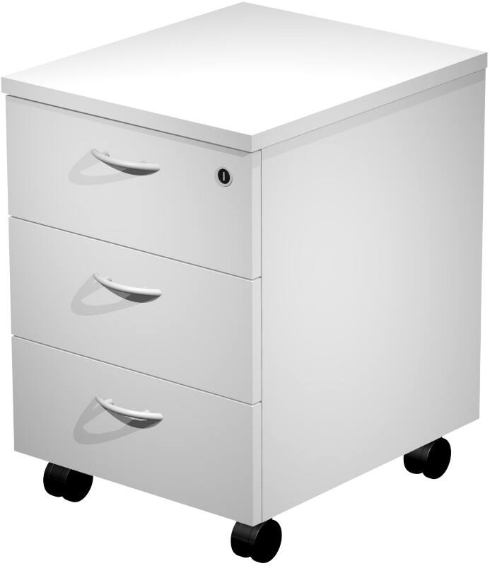 Start Pedestal 3 Drawers Lockable 430 x 520 x 595 mm