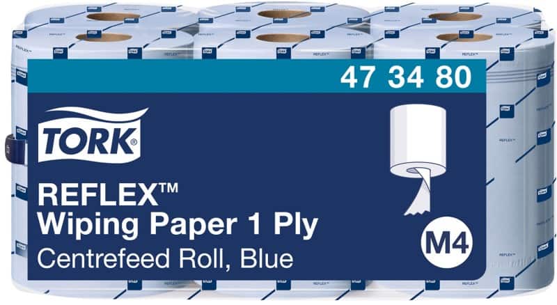 Tork M4 Reflex Wiping Paper 1 ply 473480 Pack of 1620