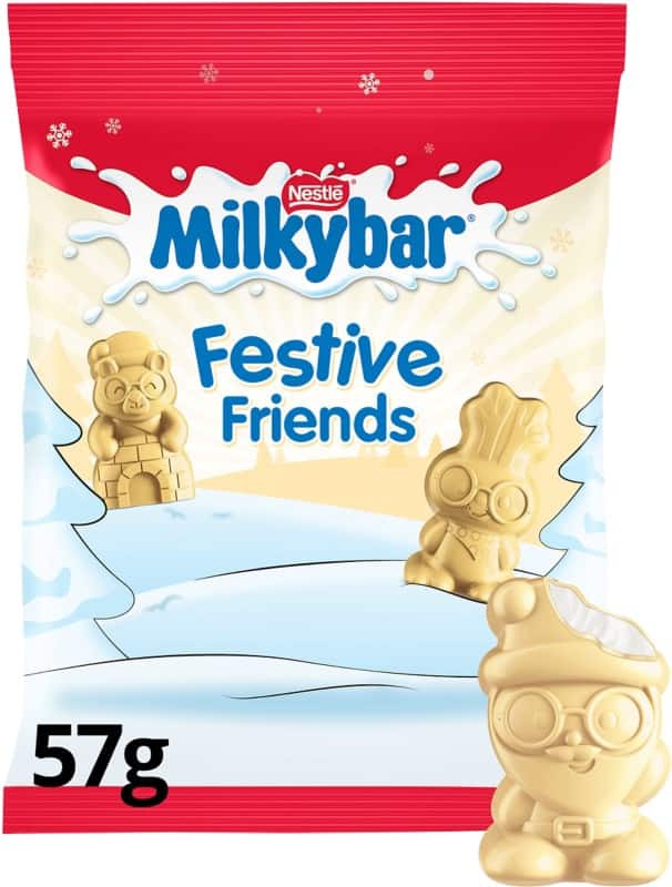 Milkybar Festive Friends White Chocolate Sharing Bag 57g