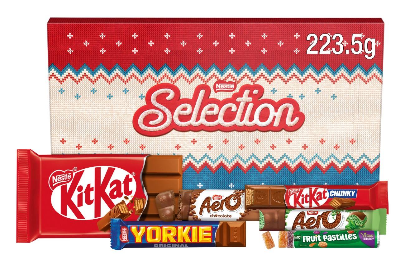 Nestle Xmas Chocolate Selection Box 224g