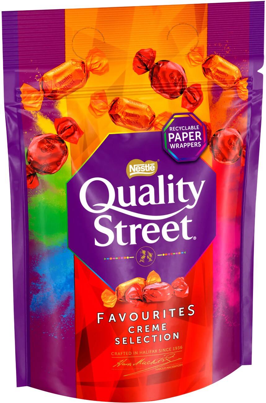Quality Street Mixed Creme Pouch Chocolate 281g
