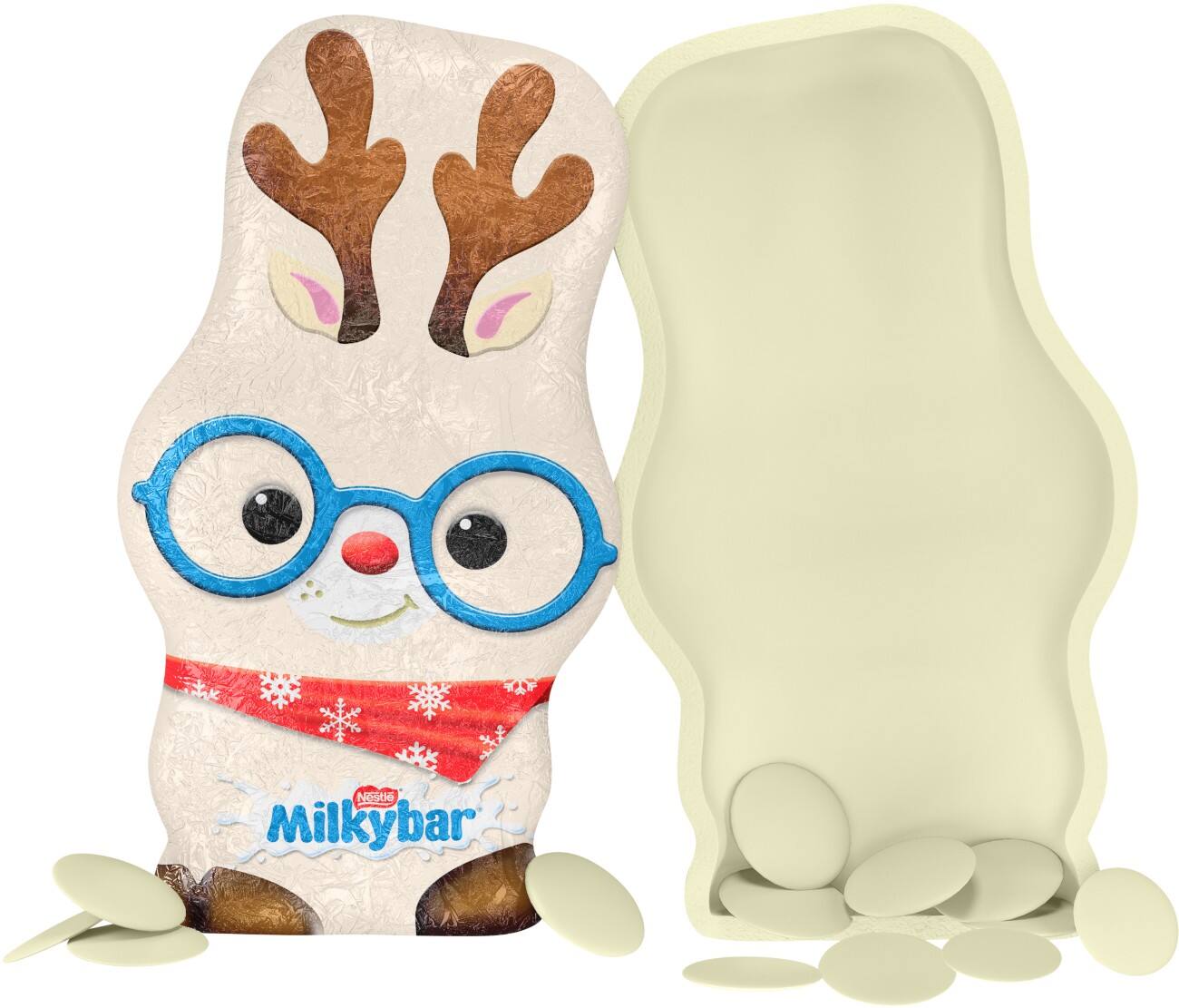 Nestle Milkybar White Chocolate Reindeer Pack of 20 of 44g