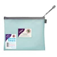 Snopake Zip Lock Bags A5 EVA (Ethylene-Vinyl Acetate) Landscape 26 (W)2 (D)22 (H) cm Pastel Blue Pack of 3