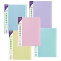 Snopake Reborn Display Book 24 Pockets A4 Assorted Pack of 5