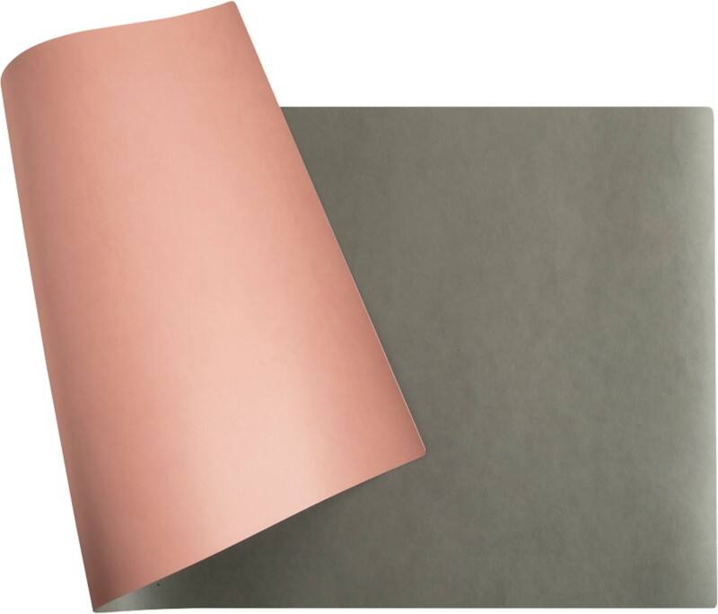 Exacompta Home Office Desk Mat PU (Polyurethane) Grey, Nude 40 x 80 cm