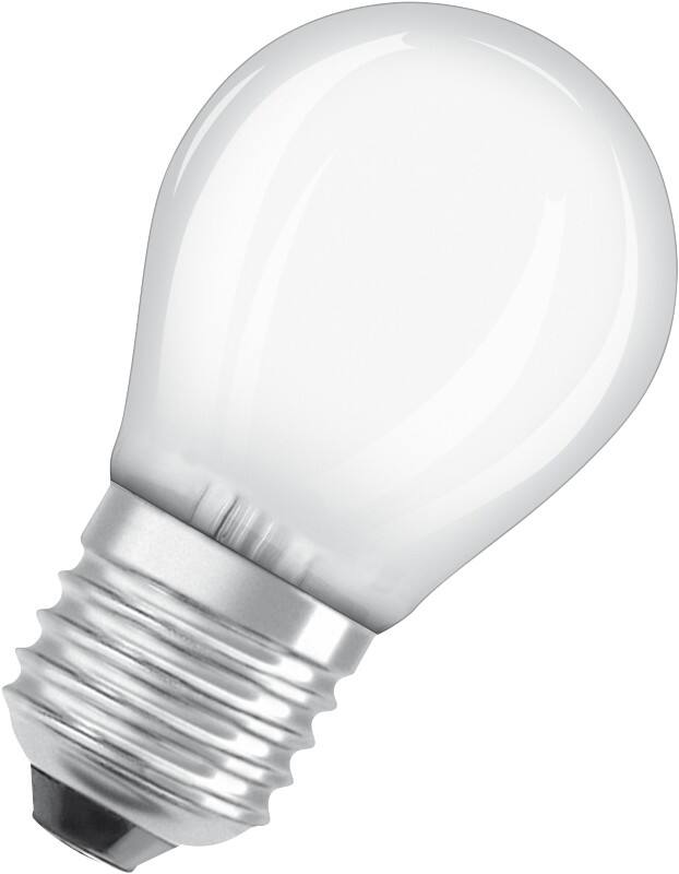 Osram Light Bulb Frosted E27 4.8 W Warm White