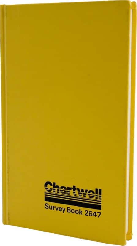 Exacompta Chartwell Mining Survey Book 2647Z 12 x 1.4 x 19.2 cm