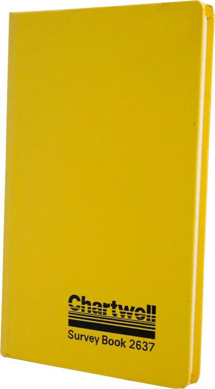 Exacompta Chartwell Mining Survey Book 2637Z Yellow 12 x 1.4 x 19.2 cm
