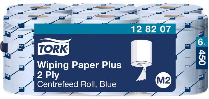 Tork M2 Advanced Wiping Paper 2 Ply M2 157.5 m Pack of 6