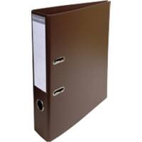 Exacompta Bright colours Lever Arch File A4 70 mm Brown 2 Rings 53746E Cardboard, PU (Polyurethane), PVC (Polyvinyl Chloride)  Pack of 10