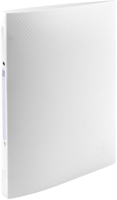 Exacompta OpaK 15 mm Ring Binder PP (Polypropylene) A4 2 Rings White 54178E Pack of 20
