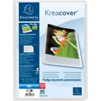 Exacompta Kreacover Display Book 60 Pockets A4 Transparent Pack of 10