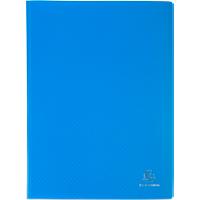 Exacompta Opak Display Book 40 Pockets A4 Light Blue Pack of 10