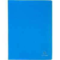 Exacompta Opak Display Book 40 Pockets A4 Light Blue Pack of 10