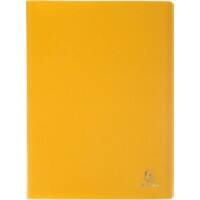 Exacompta Opak Display Book 40 Pockets A4 Yellow Pack of 12