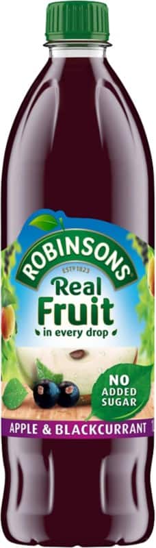Robinsons Cordial Juice Blackcurrants with Green Apple 1 L