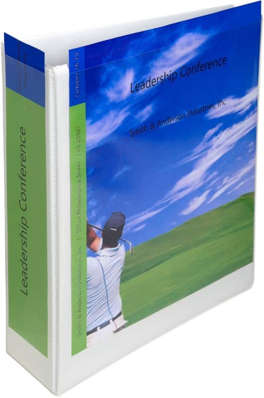 Exacompta Kreacover Narrow Lever Arch File A4 Maxi 60 mm White 2 Rings 53955E Plastic  10 Pieces