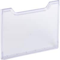 Exacompta Office Literature Display 64058D A4 Landscape Transparent 32.7 x 0.6 x 18.8 cm