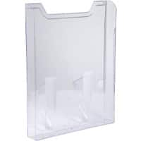 Exacompta Office Literature Display 64658D A4 Portriat Transparent  23.9 x 8 x 30 cm