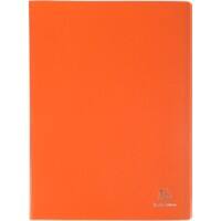 Exacompta OpaK Display Book 60 Pockets A4 Orange Pack of 8
