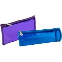 Exacompta Iderama Pencil Case 7.5 x 8 x 23 cm Multicolour 52670E Pack of 20