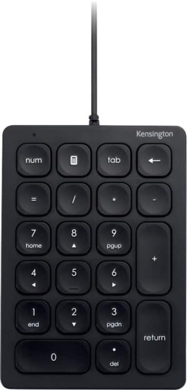 Kensington Wired Numeric Keypad K79820WW 90 cm USB-A Cable Black