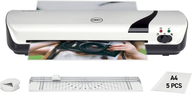 GBC Inspire+ 4-in-1 A4 Laminator Set 4410033 250 mm/min. 4 min Warm-Up Period Up to 2 x 125 (250) Microns